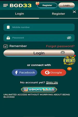 BGD33 Online Betting APK